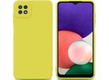 Cadorabo Cover Per Samsung Galaxy A22 5G Cover Protettiva In Tpu Giallo Custodia In Silicone Custodia Del Telefono Cellulare