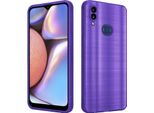 Cadorabo Copertura Per Samsung Galaxy A10S / M01S Copertura Protettiva In Viola Telefono Cellulare Copertura Tpu Custodia In Silicone Caso