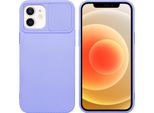Cadorabo Custodia Per Apple Iphone 12 Custodia Protettiva In Viola Custodia Del Telefono Cellulare Tpu Custodia Cover Fotocamera Protezione