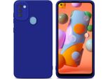 Cadorabo Cover Per Samsung Galaxy A11 / M11 Cover Protettiva In Tpu Blu Custodia In Silicone Custodia Per Telefono Cellulare