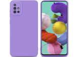 Cadorabo Cover Per Samsung Galaxy A51 4G / M40S Cover Protettiva In Tpu Viola Custodia In Silicone Custodia Del Telefono Cellulare