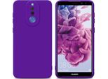 Cadorabo Cover Per Huawei Mate 10 Lite Cover Protettiva In Silicone Tpu Viola Custodia Per Telefono Cellulare