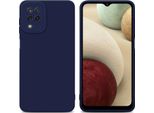 Cadorabo Cover Per Samsung Galaxy A12 / M12 Cover Protettiva In Tpu Blu Custodia In Silicone Custodia Per Telefono Cellulare