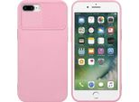 Custodia Cadorabo Per Apple Iphone 7 Plus / 7S Plus / 8 Plus Custodia Protettiva In Rosa Custodia Per Cellulare Tpu Custodia Cover