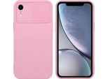 Custodia Cadorabo Per Apple Iphone Xr Custodia Protettiva In Rosa Custodia Del Telefono Cellulare Custodia Tpu Copertura Fotocamera Protezione