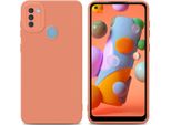 Cadorabo Cover Per Samsung Galaxy A11 / M11 Cover Protettiva In Tpu Arancione Custodia In Silicone Custodia Del Telefono Cellulare