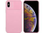 Cadorabo Custodia Per Apple Iphone Xs Max Custodia Protettiva In Rosa Custodia Del Telefono Cellulare Tpu Custodia Cover Fotocamera Protezione