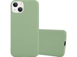 Custodia Cadorabo Per Apple Iphone 14 Plus Custodia Protettiva In Verde Custodia Per Cellulare Tpu Custodia In Silicone Cover
