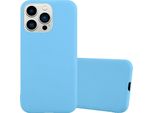 Cadorabo Custodia Per Apple Iphone 14 Pro Max Custodia Protettiva In Blu Custodia Per Telefono Cellulare Custodia In Silicone Tpu Cover