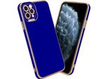 Cadorabo Custodia Per Apple Iphone 11 Pro Max Custodia Protettiva In Blu Custodia Del Telefono Cellulare Custodia Cover Case Tpu Camera Protection