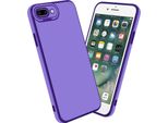 Cadorabo Custodia Per Apple Iphone 7 Plus / 7S Plus / 8 Plus Custodia Protettiva In Viola Custodia Custodia Per Cellulare Custodia Cover Tpu