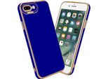 Cadorabo Custodia Per Apple Iphone 7 Plus / 7S Plus / 8 Plus Custodia Protettiva In Blu Custodia Per Cellulare Custodia Cover Case Tpu