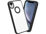 Cadorabo Custodia Protettiva Per Apple Iphone Xr Custodia In Trasparente Telefono Cellulare Cover Tpu Custodia Cromo
