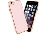 Cadorabo Custodia Per Apple Iphone 6 Plus / 6S Plus Custodia Protettiva In Rosa Custodia Per Cellulare Custodia Cover Case Tpu Camera Protection