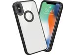 Cadorabo Custodia Protettiva Per Apple Iphone Xs Max Custodia In Trasparente Telefono Cellulare Cover Tpu Custodia Cromo