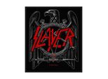Slayer - Taglia Standard - Toppa "Black Eagle"" - Poliestere RO1385 (Taglia Unica) (Nero/Rosso)"