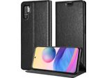 Cadorabo Cover Per Xiaomi Redmi Note 10 Pro Cover Protettiva In Nero Custodia Per Cellulare Cover Chiusura Magnetica