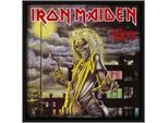 Iron Maiden - Taglia Standard - Toppa "Killers"" - Poliestere RO4722 (Taglia Unica) (Nero/Rosso)"