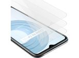 Cadorabo 3X Pellicola Blindata Per Realme C21 Pellicola Protettiva In Vetro Temperato Trasparente Screen Protector