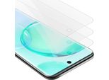 Cadorabo 3X Pellicola Protettiva Per Realme Narzo 50 5G In Crystal Clear Pellicola Protettiva Temperata Blindata Per Schermo