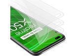 Cadorabo 3X Pellicola Protettiva Per Realme X50 Pro In Crystal Clear Pellicola Protettiva Temperata Blindata Per Schermo