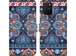Cadorabo Custodia Protettiva Per Samsung Galaxy A91 / S10 Lite / M80S Custodia Design Blu Telefono Cellulare Custodia Protettiva Magnetica