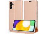 Cadorabo Custodia Per Cellulare Per Samsung Galaxy A13 5G Custodia Protettiva In Rosa Cover Etui Book Case Booklet