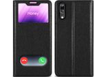 Cadorabo Custodia Protettiva Per Huawei P20 Cover In Nero Custodia Del Telefono Cellulare Custodia A Libro Custodia Cover