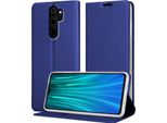 Cadorabo Custodia Per Cellulare Per Xiaomi Redmi Note 8 Pro Custodia Protettiva In Blu Cover Etui Book Case Booklet