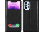 Cadorabo Custodia Protettiva Per Samsung Galaxy A33 5G Cover In Nero Custodia Del Telefono Cellulare Libro Custodia Cover Etui
