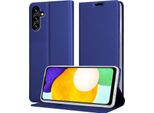 Cadorabo Custodia Per Cellulare Per Samsung Galaxy A13 5G Custodia Protettiva In Blu Cover Etui Book Case Booklet