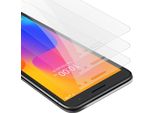 Cadorabo 3X Proteggi Schermo Blindato Per Alcatel 1B 2022 In Vetro Temperato Trasparente
