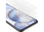 Cadorabo 3X Pellicola Protettiva Per Oukitel C21 In Crystal Clear Pellicola Protettiva Temperata Per Schermo Blindato