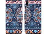 Cadorabo Custodia Protettiva Per Samsung Galaxy M20 Case Design Blu Custodia Del Telefono Cellulare Custodia Protettiva Custodia Magnetica Custodia Cover