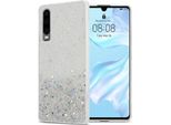 Custodia Cadorabo Per Huawei P30 Custodia Protettiva In Tpu Trasparente Custodia Per Telefono Cellulare Custodia Glitter Cover Glitter