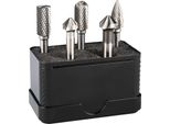 Alpen Kombi-Set 5 Pezzi Per Fresatura Hm + 2 Svasatori Ugt