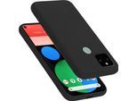 Cadorabo Cover Per Google Pixel 5 Cover In Silicone Cover Per Telefono Cellulare In Silicone Liquido, Antigraffio E Antiurto Cover Protettiva Per Google Pixel 5