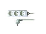 Cavo Di Prolunga Solight, 3 Prese, Bianco, 5 M