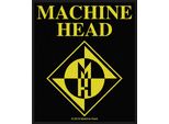 Machine Head - Logo Diamante - Toppa - Poliestere RO8365 (Taglia Unica) (Nero/Giallo)