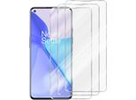 Cadorabo 3X Pellicola Protettiva Per Oneplus 9 In Crystal Clear Pellicola Temprata Di Protezione Del Display In Vetro Blindato
