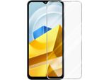 Cadorabo Pellicola Protettiva Per Xiaomi Poco M5 In Crystal Clear Pellicola Temperata Di Protezione Del Display In Vetro Armato