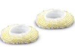 KÄRcher 28633450 KÄRcher BüRstenbezüGe FüR Dampfreiniger Polyester 60 °C Waschbar, 2 St.