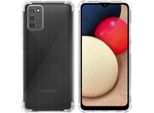 Custodia Cadorabo Per Samsung Galaxy A02S In Full Transparent Custodia Protettiva In Tpu Flessibile In Silicone Cover Cover Telefono Cellulare