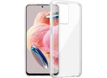 Custodia Cadorabo Per Redmi Note 12 4G In Full Transparent Custodia Protettiva In Tpu Flessibile In Silicone Cover Cover Telefono Cellulare
