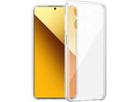 Custodia Cadorabo Per Redmi Note 13 5G Global In Full Transparent Custodia Protettiva In Tpu Flessibile In Silicone Cover Cover Telefono Cellulare