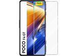 Cadorabo Pellicola Protettiva Per Xiaomi Poco F4 Gt In Crystal Clear Pellicola Protettiva Temperata In Vetro Corazzato