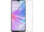 Cadorabo Pellicola Protettiva Per Oppo A78 5G In Crystal Clear Pellicola Protettiva Temperata Blindata Per Schermo