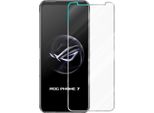 Cadorabo Pellicola Protettiva Per Asus Rog Phone 7 / 7 In Crystal Clear Pellicola Protettiva Temperata In Vetro Corazzato