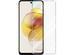 Cadorabo Pellicola Protettiva Per Motorola Moto G73 In Crystal Clear Pellicola Protettiva Temperata Per Schermo Blindato