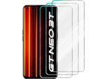 Cadorabo 3X Pellicola Protettiva Per Realme Gt Neo 3T In Crystal Clear Pellicola Protettiva Temperata Blindata Per Schermo